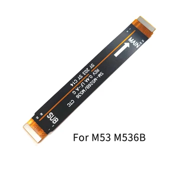 Для Samsung Galaxy M52 M53 Разъем основной платы USB плата ЖК дисплей Гибкий кабель Запасные части