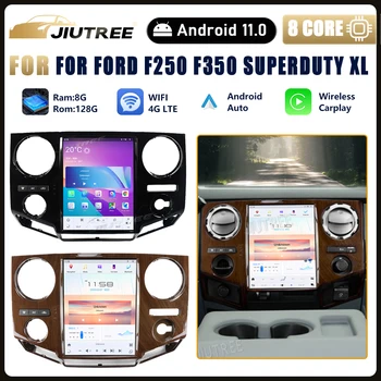Android 11 12,1-дюймовый автомобильный радиоприемник для Ford F250 F350 F650 2009-2014 Автомобильный GPS Navi 8 + 128 ГБ Головное устройство Tesla Мультимедийный плеер Carplay