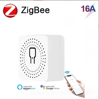 Ewelink Zigbee Mini 16A ZBMINI DIY Smart Switch Модуль Реле-выключателя 2-Полосный Переключатель Автоматизации Умного дома Alexa Google Home