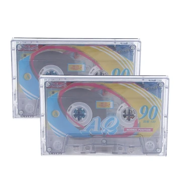 90 Минут пустых стандартных кассет с магнитными аудиозаписями, Пустые кассеты для записи музыки, Аудиоаксессуары Оптом