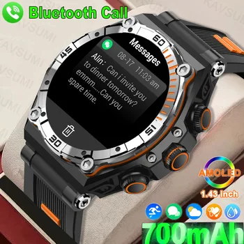 Новые мужские смарт-часы с двойным чипом Bluetooth для вызова 700 мАч 8 + 1 Спортивный режим IP68 Водонепроницаемые Женские смарт-часы для фитнеса