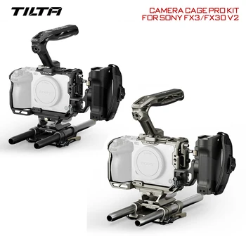 НОВЫЙ Модернизированный Комплект TILTA Sony FX3 FX30 Camera Cage Armor Pro Kit Light Basic Full Cage Tactical Suit Anti Scratch TA-T16-FCC Full RIG