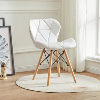 Обеденный стул Nordic bedroom home leisure simple chair письменный стол для обсуждения стул для макияжа, маникюра, табурет для кофе, чая с молоком, столовая ch