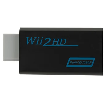 Конвертер Wii 2, совместимый с HDMI, с разрешением Full HD 1080P, совместимый с WII в HDMI
