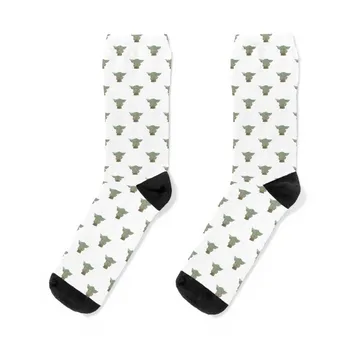 Детские силуэтные носки с рождественскими забавными носками, женские нескользящие футбольные чулки