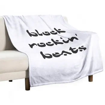 Новый блок rockin' beats, подарок диджея, плед, тяжелое одеяло, походное одеяло, аниме