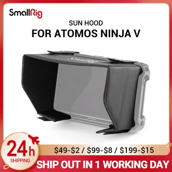 Режиссерский монитор для зеркальной камеры SmallRig, солнцезащитный козырек для Atomos Ninja V, нейлон, легко надевается и снимается 2269