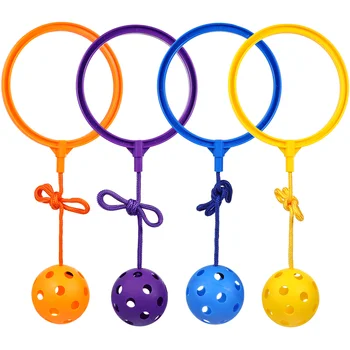4 шт. Игрушки-кольца для прыжков, прыгающие мячи, игрушки для лодыжек, спортивные игрушки для малышей, детей и подростков