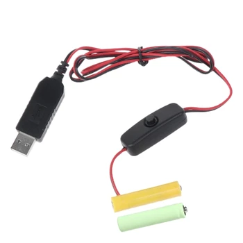 кабель питания USB длиной 1 м Замените Батарею 2xLR03 AAA И Устраните Кабельную Передачу