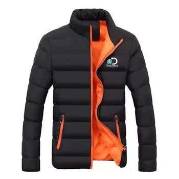 Осенне-зимняя мужская куртка с кашемировым наполнителем от Discovery Channel Для пеших прогулок, рыбалки и гольфа, занятий спортом на открытом воздухе
