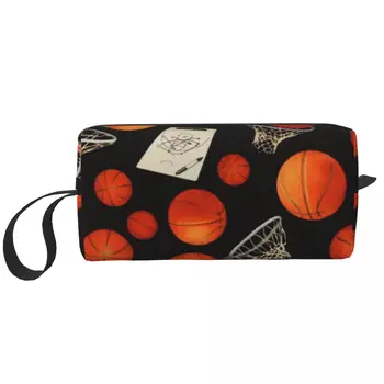 Портативные сумки для баскетбола и колец, косметички, косметичка для путешествий, кемпинга, активного отдыха, сумка для туалетных принадлежностей и украшений