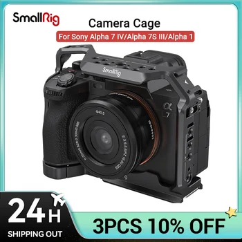 Полноразмерная зеркальная камера SmallRig для Sony A7 IV a7m4 Camera Cage Rig для Sony Alpha 7 IV/A7S III/A1/A7R IV с несколькими вариантами монтажа