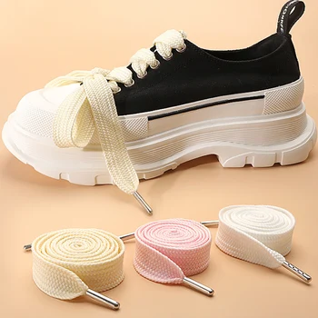 1 пара Кроссовок Шнурки Аксессуары Для Обуви Шнурки для Обуви Унисекс На Плоской Подошве Классические Шнурки Однотонные Шнурки Для Обуви