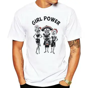 Gril Power To The End Мужская черная футболка с трафаретной печатью 