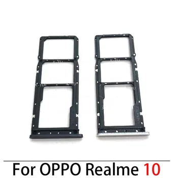 Для OPPO Realme 10/10 Pro/10 Pro Plus Pro + держатель лотка для SIM-карты, разъем адаптера, запасные части