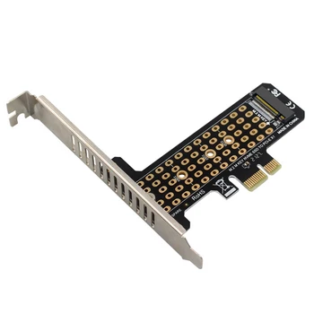 M.2 Конвертер NVME в PCIe4.0 X1 карты 32 Гбит/с Поддержка Интерфейса PCIe X1 X4 X8 X16 с Радиатором для SSD 2230/2242/2260/2280