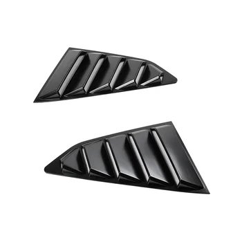 Матовая черная накладка на четверть вентиляционного отверстия на задней стороне 1/4 для Chevy Camaro 2016-2022