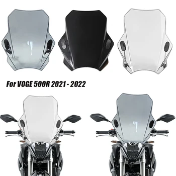 500 R Мотоциклетное ветровое стекло, чехлы на лобовое стекло, экран, Дефлектор дымовых линз для VOGE 500R 500 R 2021-2022
