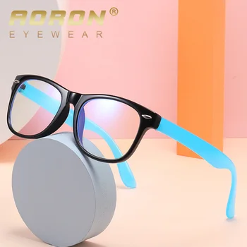 2022 новые модные очки tr с синим светом, очки в детской оправе, студенческие компьютерные плоские очки 1004