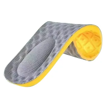 Латексные стельки с эффектом памяти для мужской мягкой обуви для поддержки ног, дышащие ортопедические спортивные стельки, подушка-вкладыш для ухода за ногами