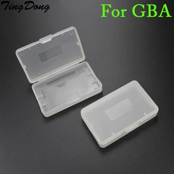 TingDong Прозрачные пластиковые игровые карты Гильза для картриджей пылезащитный чехол для Nin tendo Game Boy Advance GBA