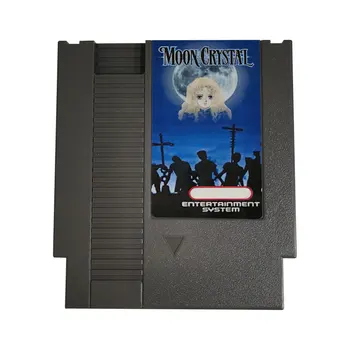 8-битная игровая карта с 72 контактами moon Crystal NTSC и Pal версии картриджей для видеоигр для NES