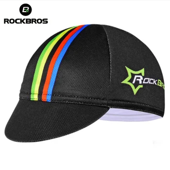 ROCKBROS Велосипедная повязка на голову, велосипедный шлем, Велосипедное снаряжение, шляпа для мужского гоночного велосипеда, Многоцветная кепка свободного размера для верховой езды.