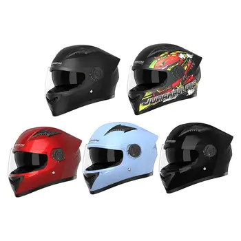 Мотоциклетный полнолицевой шлем с откидной крышкой для аксессуаров для мотоциклов Мужчины Женщины