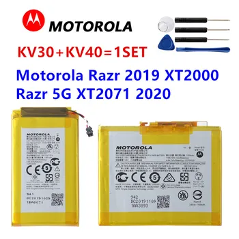Оригинальный аккумулятор KV30 KV40 Для Motorola Motorola Razr 2019 XT2000 XT2000-1 XT2000-2 Razr 5G XT2071 2020 + Бесплатные Инструменты