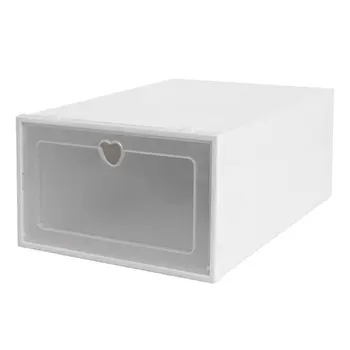Прозрачная коробка для обуви коробки для хранения обуви утолщенная пылезащитная коробка-органайзер для обуви может накладываться комбинированный шкаф для обуви