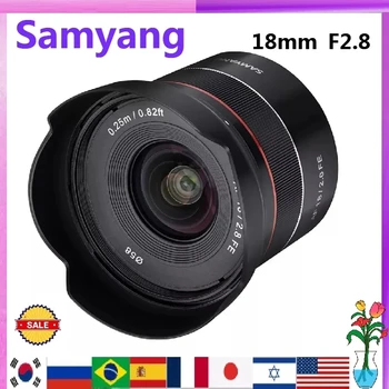 Samyang 18mm F2.8 Широкоугольный Полнокадровый объектив с Автофокусом Для Sony FE Mount Micro-single Camera A7R4 A7M3 A7S3 A7Riii A7 A7R A6600