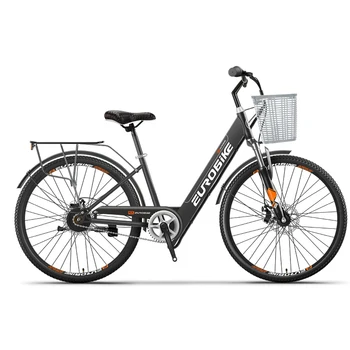 Новый стиль 7-скоростной электрический горный велосипед со скрытым аккумулятором Водонепроницаемый противоугонный 26-дюймовый электронный велосипед
