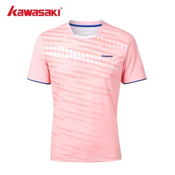 Профессиональная футболка для бадминтона Kawasaki, спортивная одежда, 2 цвета, дышащая легкая одежда для тенниса A1930 A2930