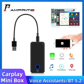 AMPrime USB Dongle Беспроводной Адаптер Apple CarPlay и Android Auto Ai Box Для Автомобиля Audi VW Benz Toyota Ford Chevrolet Mirrorlink