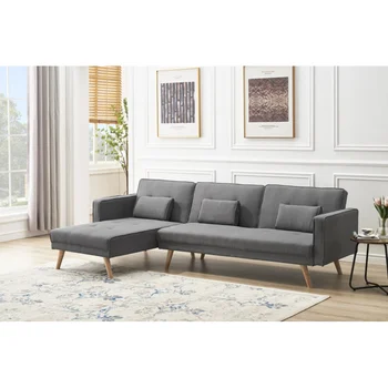 Раскладной диван для гостиной, легко монтируемый для внутренней мебели для гостиной