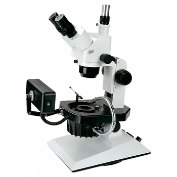 ASZ-ZB3 Бинокулярный ювелирный геммологический микроскоп с темным полем для исследования бриллиантов и анализа драгоценных камней