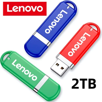 Lenovo 2TB USB Fast 2.0 Pen Drive USB Флэш-Накопители Mini Pen Drive 1TB 512GB Cle Usb Super Memory Stick U Диск Для Телевизора Компьютера