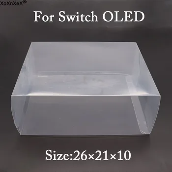 Прозрачная защитная крышка из ПЭТ для дисплея SWITCH NS OLED collection box коробка для хранения защитная коробка