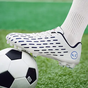 Высококачественная футбольная обувь для соревнований Haaland, тренировочная обувь, противоскользящие износостойкие футбольные бутсы Fustal, общество Chuteira.
