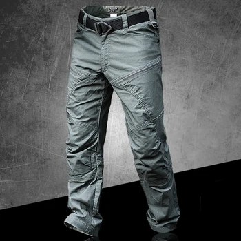 Уличные Водонепроницаемые Быстросохнущие Тонкие Тактические брюки Stalker, Демисезонный Тренировочный Альпинистский Дышащий комбинезон с длинными брюками-карго