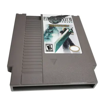Игровой картридж Final Fantasy VII с 72 контактами для 8-разрядных игровых консолей NES NTSC и PAl