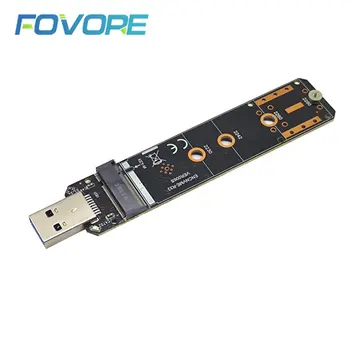 Высокоскоростной адаптер NVME-USB для твердотельных накопителей M.2 со скоростью передачи данных 10 Гбит/с.