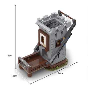 Идеи креативных экспертов MOC, модульная самозаряжающаяся модель башни из кубиков с функцией броска кубиков, строительные игрушки от Dragons Games, подарки
