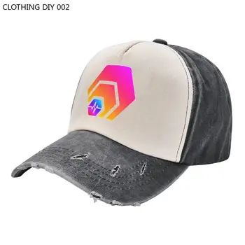 Логотип с шестигранной импульсной цепочкой, Ковбойская шляпа, забавная шляпа, Бейсболка, каска Для мальчика, Детская Шляпа, Женская