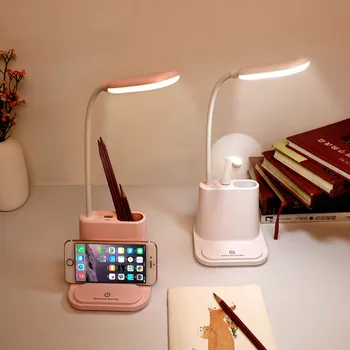 Перезаряжаемый USB ночник, настольная лампа, прикроватная тумбочка для спальни отеля, прикроватное украшение для гостиной, минималистичные настольные лампы
