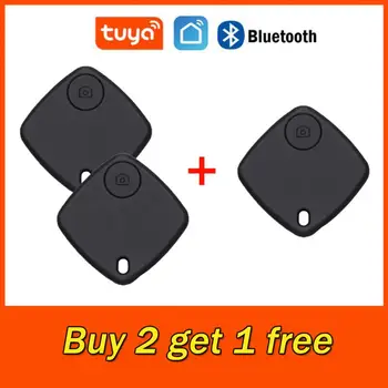 Мини-трекер Tuya Smart Tag с беспроводной Bluetooth защитой от потери сигнализации, сумка для ключей, устройство для поиска домашних животных, запись местоположения, работа с Smart Life