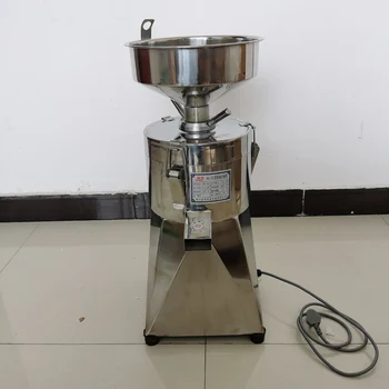 Промышленная Коммерческая машина для приготовления соевого молока из нержавеющей стали Машина для измельчения соевого молока