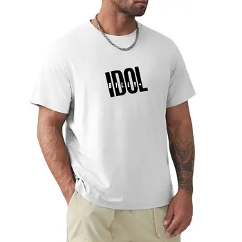 Футболка с логотипом Billy idol, белые футболки для мальчиков, быстросохнущая рубашка, мужские футболки