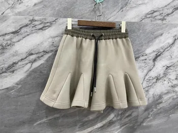 2023SS Летняя Роскошная Модная Новая женская высококачественная хлопковая мини-юбка для леди 3-цветная пачка