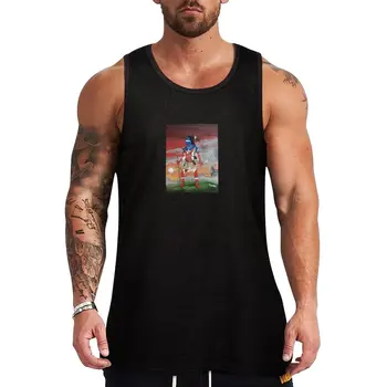 Новая футболка на бретелях The Proud Warrior, мужская летняя одежда для спортзала, мужская футболка для фитнеса 2023 года